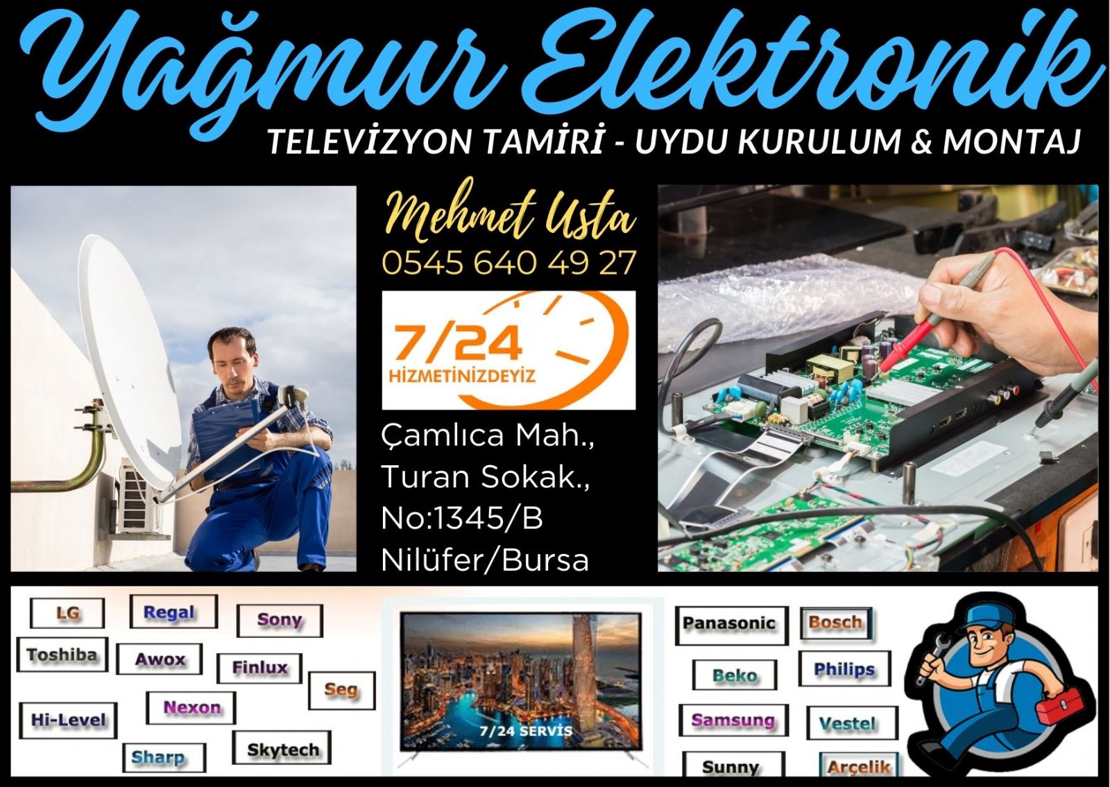 İhsaniye Televizyon Tamircisi